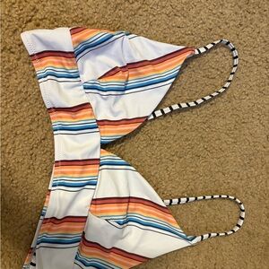 Striped Swim Top